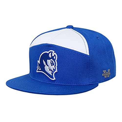 University of Central Connecticut State CCSU Blue Devils NCAA 7 Panel Flat Bill Snapback Baseball Cap Hat