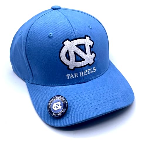 North Carolina MVP Hat Classic Tar Heels Adjustable Team Logo Cap (Blue)