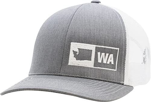 Trucker Hat - Washington (Heather/White)