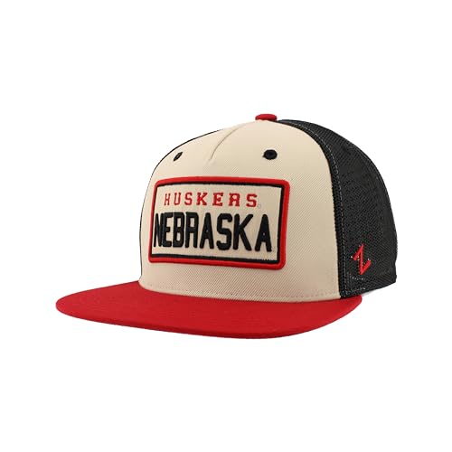 Zephyr Standard NCAA Officially Licensed Hat Trucker Paradigm, Stone, One Size