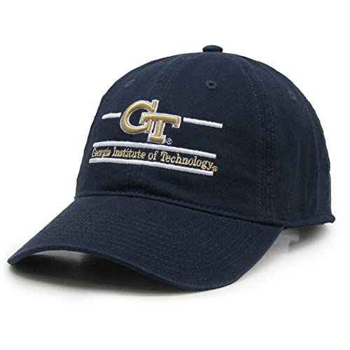 Georgia Tech GT Hat Classic Relaxed Twill Adjustable Dad Hat Team Color