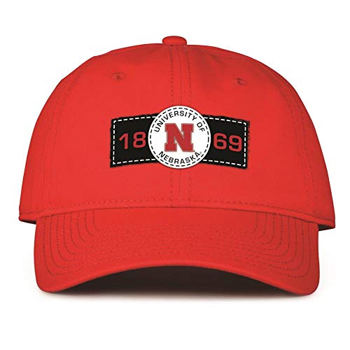 Nebraska Cornhuskers Hat Classic Relaxed Twill Adjustable Cap Red