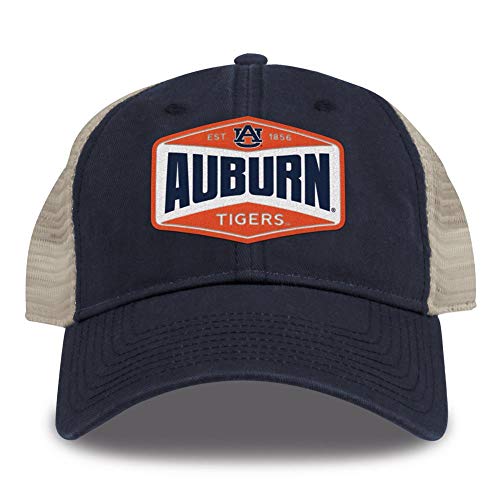 Auburn University Tigers Trucker Hat Washed Super Soft Mesh Cap