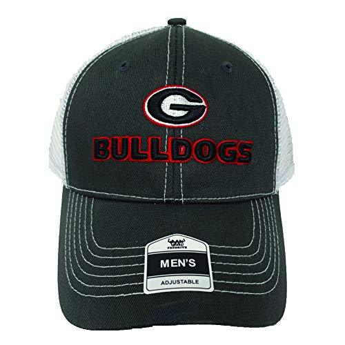 Georgia Bulldogs Grey Ghost Baseball Cap Hat - Campus Hats