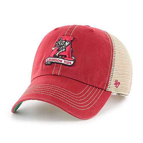 Alabama Crimson Tide '47 Brand Red Trawler Clean Up Adjustable Hat - Bama Red