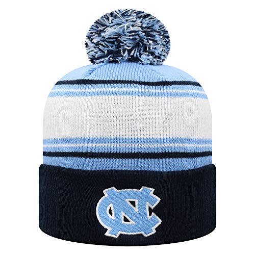 Top of the World North Carolina Tar Heels Men's Ambient Warm Team Icon Knit Hat, One Fit