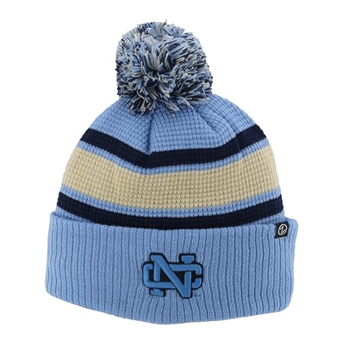 Zephyr Standard NCAA Officially Licensed Beanie Waffle Knit, Team Color