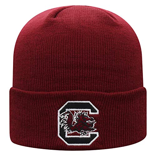 Top of the World South Carolina Fighting Gamecocks Men's Cuffed Knit Hat Team Icon, One Fit