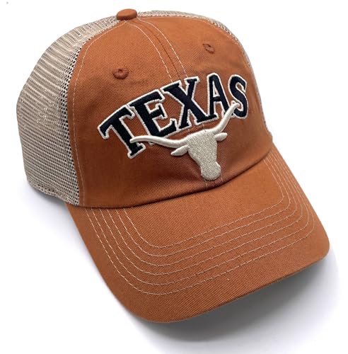 Ut Austin Riding Cap Officially Licensed Texas University Relaxed Fit Mesh Trucker Hat Clas ...