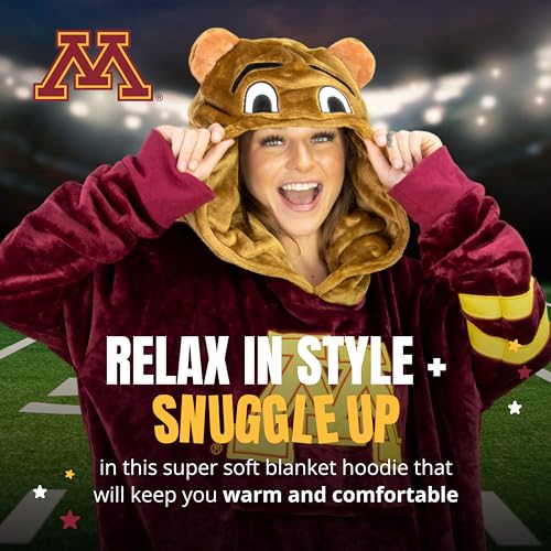 Costume Bay Blanket Hoodie – Ultra Plush Fleece – Oversized Comfy Giant Sweatshirt – Unisex