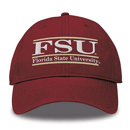 NCAA Florida State Seminoles Unisex Classic Relaxed Twill Hat, Cardinal, Adjustable