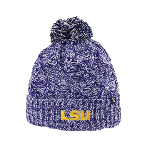 Zephyr Women's Standard NCAA Officially Licensed Beanie Heathered Icon, Team Color, One Size