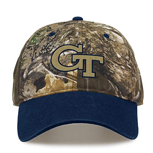 The Game/MV Sports Georgia Tech GT Camo Hat Edge Camo Two-Tone Cap