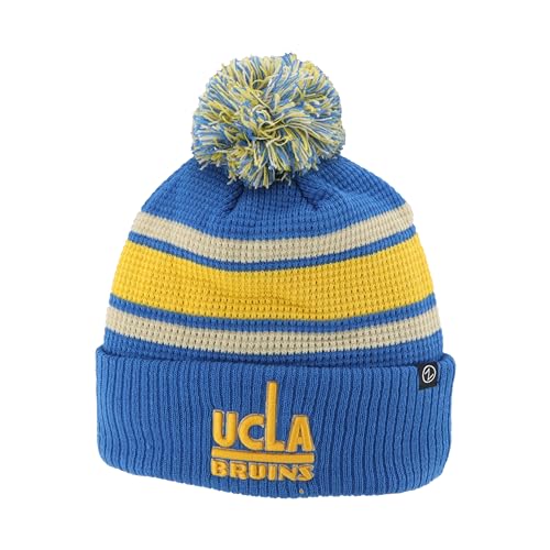Zephyr Standard NCAA Officially Licensed Beanie Waffle Knit, Team Color, One Size