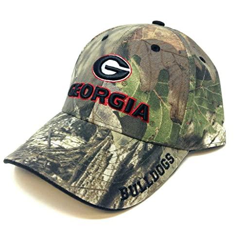 OC Sports Officially Licensed Georgia Bulldogs Camouflage MVP Adjustable Hat Multicolor One Size
