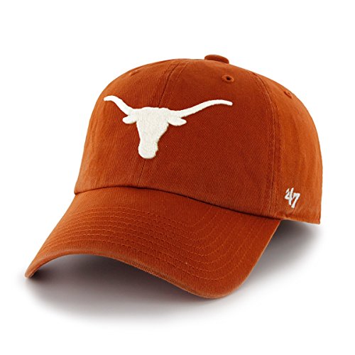NCAA Texas Longhorns Men's Clean Up Cap, Burnt Orange 1, One Size