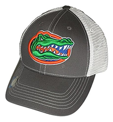 Florida Gators Adjustable Gray Cap Mesh Back Adjustable Hat