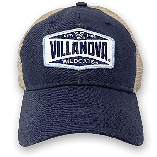 The Game/MV Sports Villanova University Trucker Hat Washed Super Soft Mesh Cap - Campus Hats