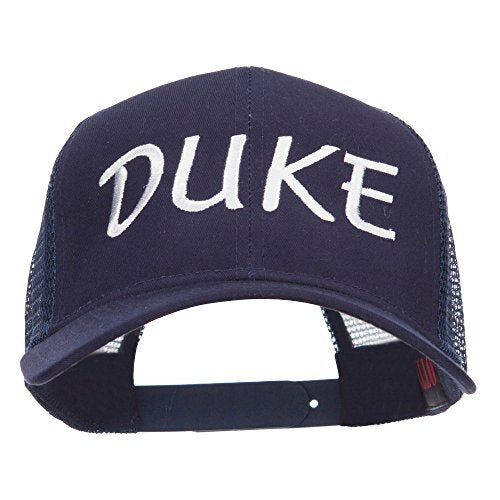 e4Hats.com Halloween Duke Embroidered Mesh Cap - Navy OSFM