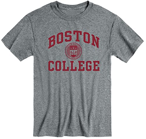 Barnesmith Boston College BC Eagles Short-Sleeve T-Shirt, Heritage, Charcoal Grey, Medium