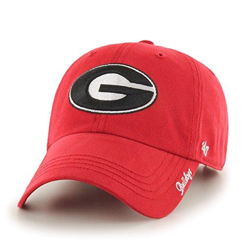 NCAA Georgia Bulldogs Women's '47 Miata Clean Up Adjustable Hat, Red - Campus Hats