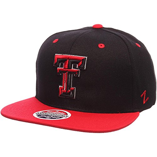 Zephyr Men's Texas Tech Red Raiders Z11 Zwool Hat Size: Adj Black