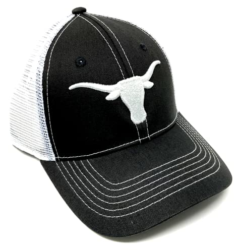 OC Sports Texas University Hat Embroidered MVP Adjustable Mesh Trucker Cap Multicolor, One Size