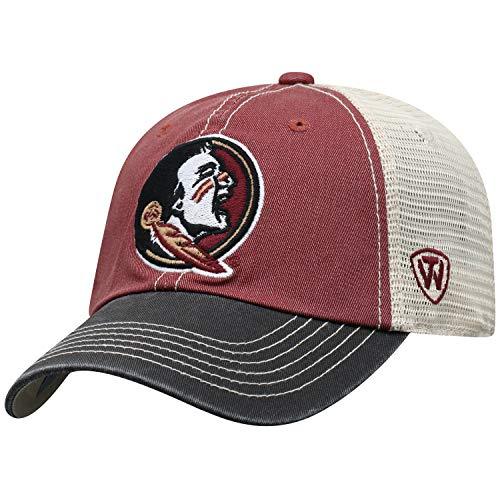 Florida State Seminoles Men's Relaxed Fit Mesh Offroad Adjustable Hat - Campus Hats