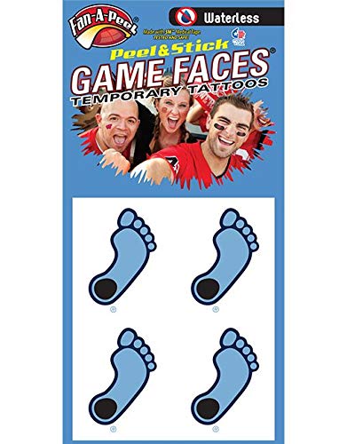North Carolina Tar Heels Alternate Logo Peel & Stick Waterless Tattoos (Logo)