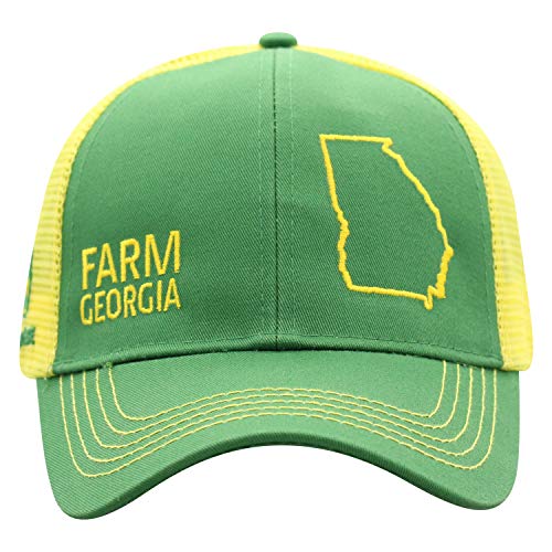 John Deere Farm State Pride Cap-Green and Yellow-Georgia