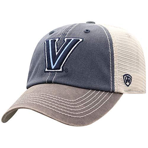 Villanova Wildcats Men's Relaxed Fit Blue Adjustable Mesh Offroad Hat - Campus Hats
