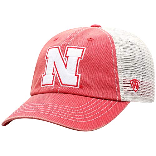 Top of the World Nebraska Cornhuskers Men's Adjustable Vintage Team Icon hat, Adjustable
