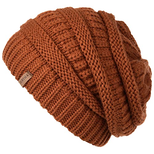 FURTALK Womens Winter Slouchy Beanie Hat Knit Winter Hats for Women Soft Stretch Warm Skull Ski Cap Beanies