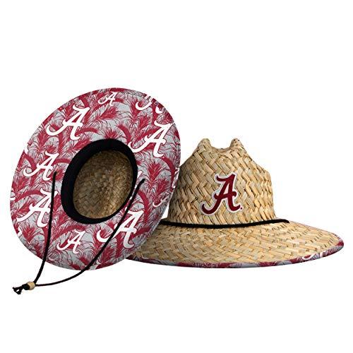 Alabama Crimson Tide NCAA Floral Straw Hat - Campus Hats