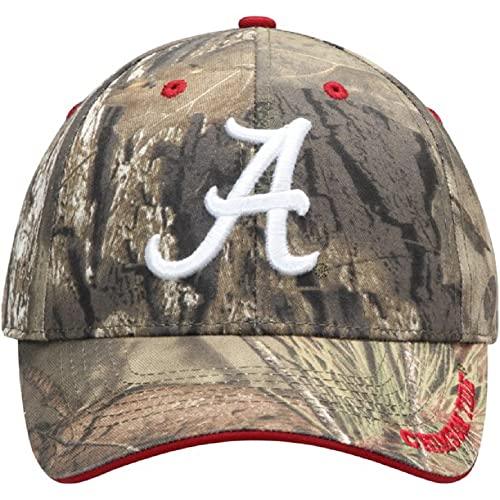 OC Sports University of Alabama Crimson Tide Embroidered Camouflage Adjustable Hat, Multicolor, One Size