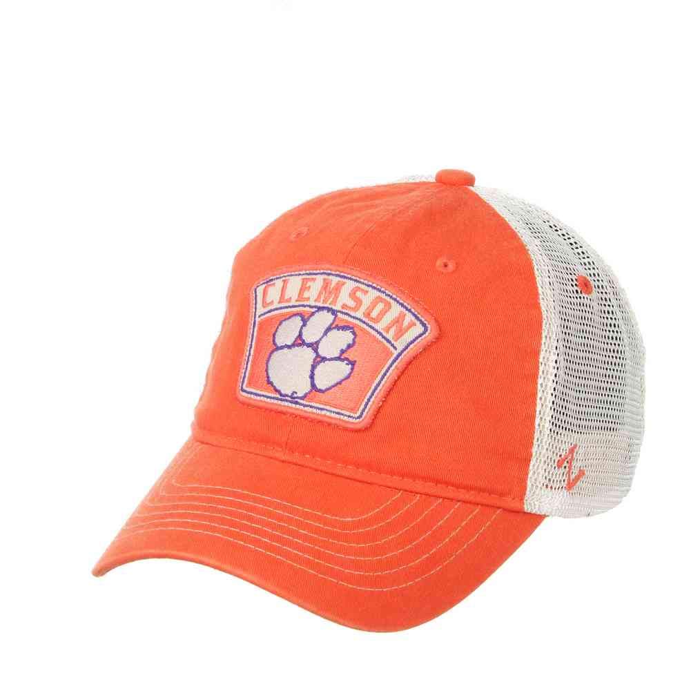 Zephyr Clemson University Viewpoint Hat Baseball Cap South Carolina Tiger Adjust Orange