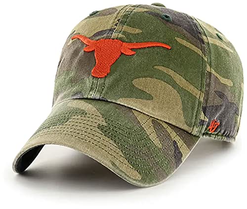 '47 Texas Longhorns Hat (UT Longhorns) Mens Womens Clean Up - Main Image