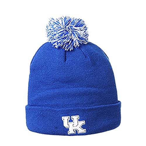 Zephyr Men's Pom Knit Beanie, Team Color, One Size