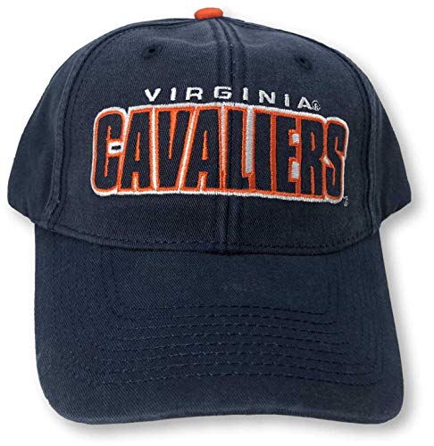 NCAA Virginia Sideswipe Adult Adjustable Cap Hat