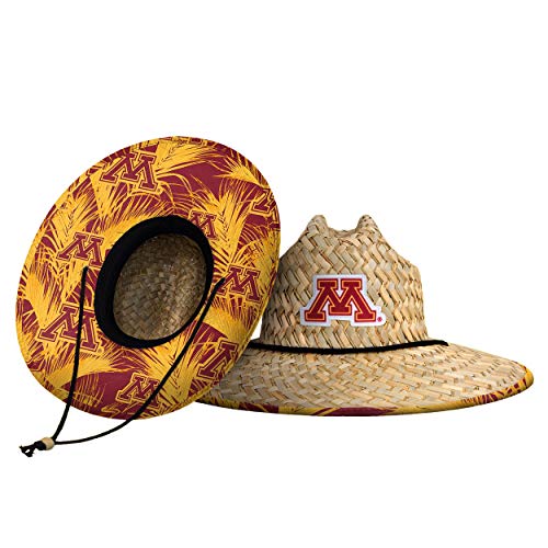 Minnesota Golden Gophers NCAA Floral Straw Hat