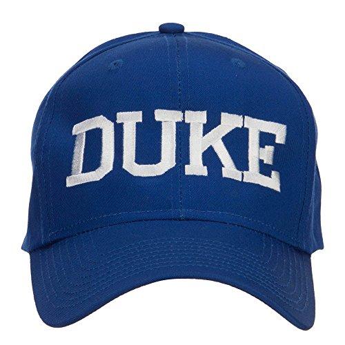 Halloween Character Duke Embroidered Cap - Royal OSFM - Campus Hats