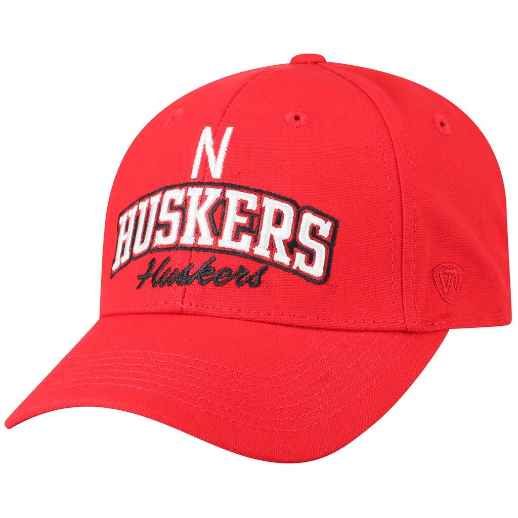 Top of the World Nebraska Cornhuskers Official NCAA Adjustable Advisory Hat Cap by 446783