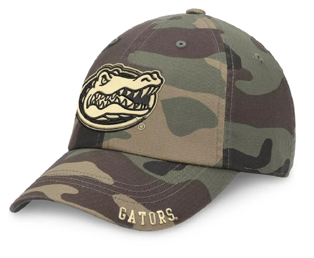 University Florida Gators Camo Hat Adjustable Embroidered Classic Cap