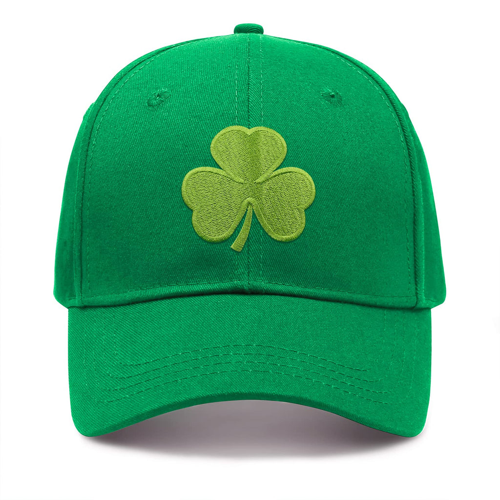 St Patricks Day Hat for Men Women Embroidery Gifts for Celebrating Saint Pattys Green Clover Baseball Cap